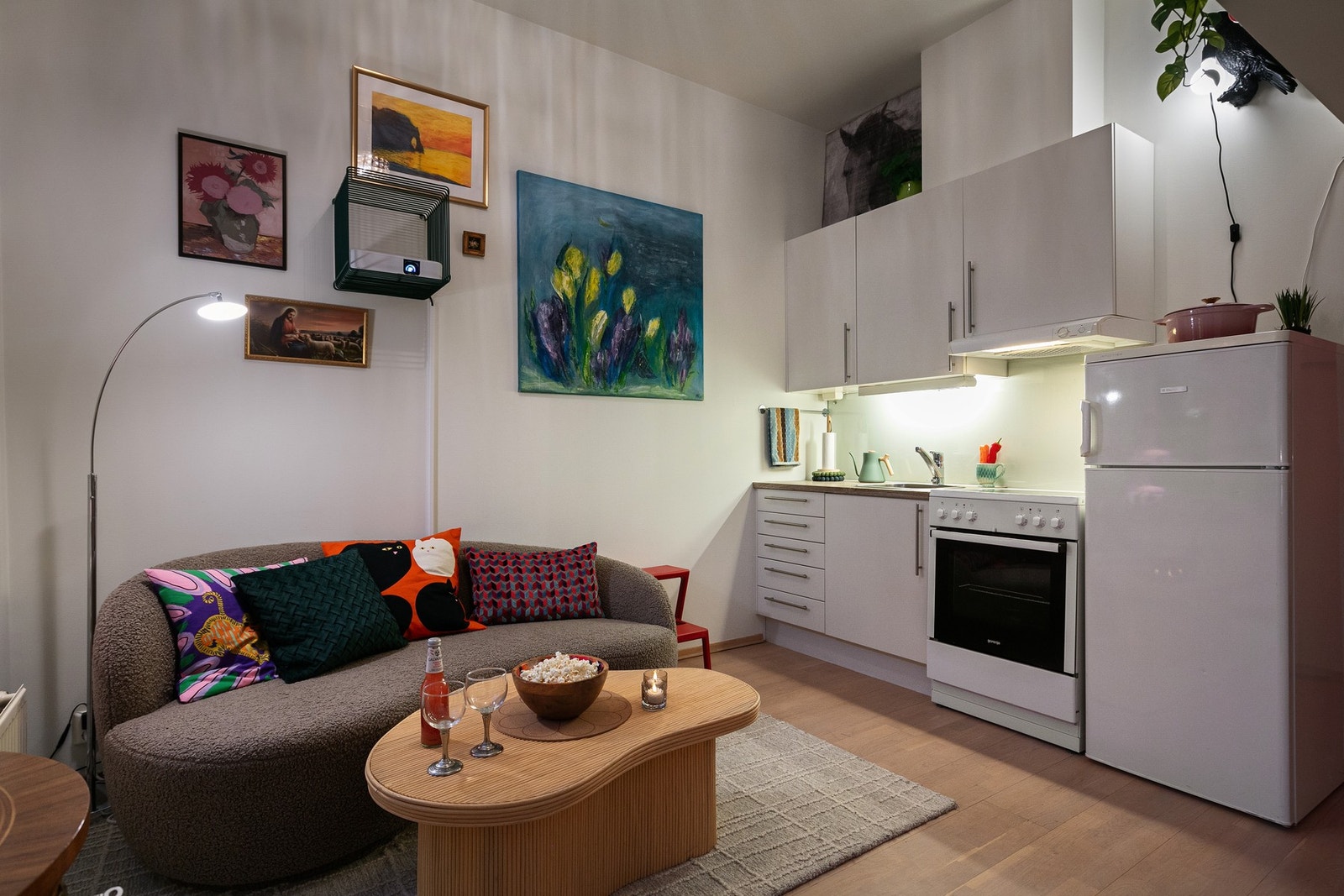 Kveldsstemning. Galleribilde