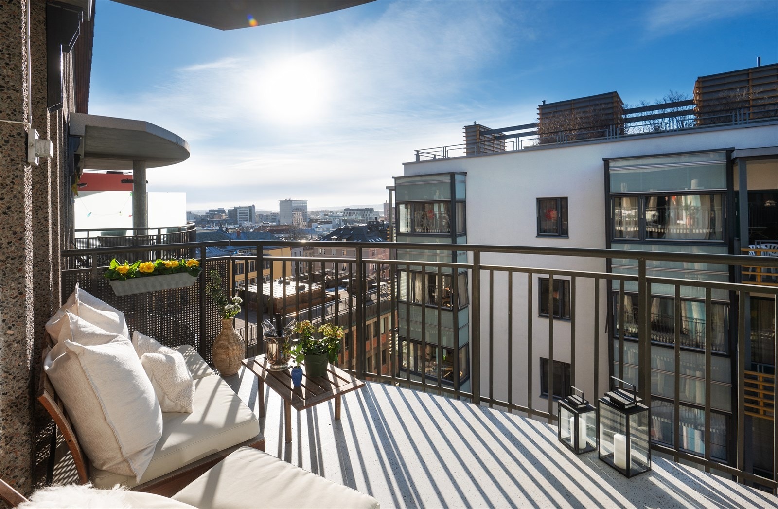 Her kan du nyte fantastiske solforhold og utsikt over Oslo by! Galleribilde