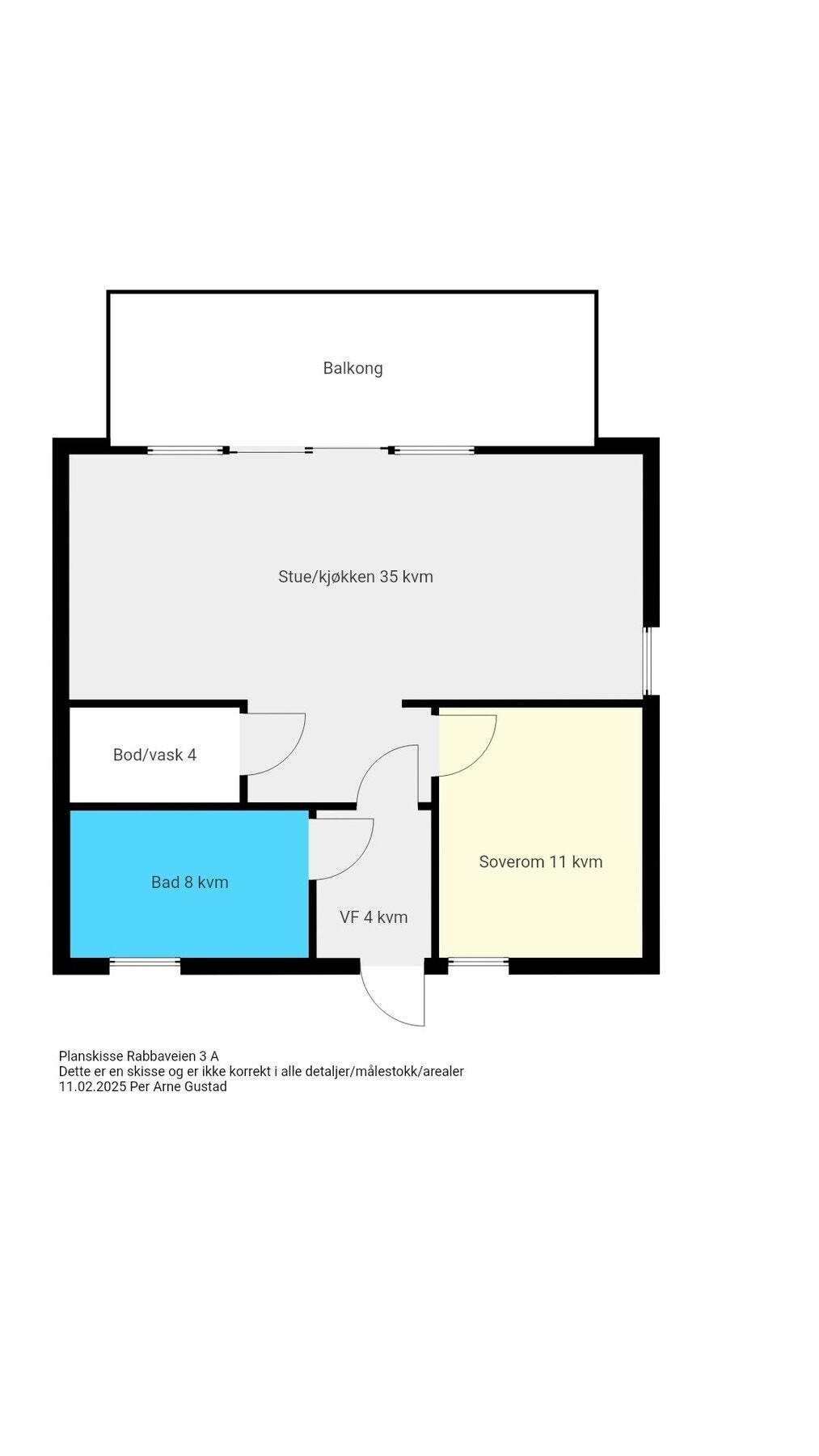 Planskisse Galleribilde
