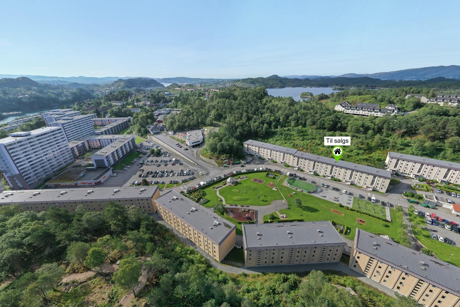 Område og beliggenhet. Galleribilde