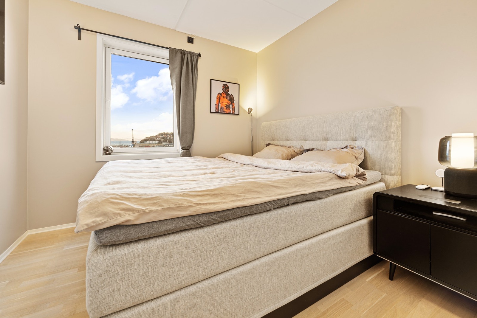 Hovedsoverommet er på 7,9 kvm. Galleribilde