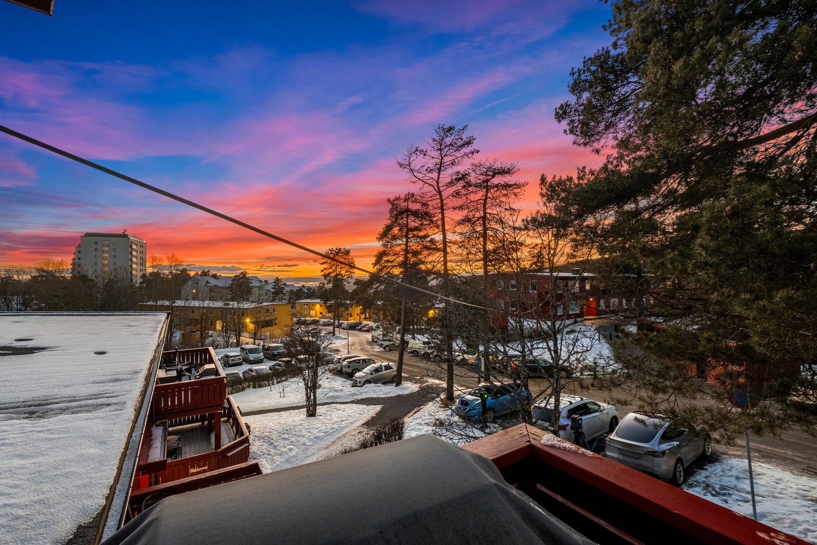 Visste du? Like ved inngangspartiet er det gratis felleparkering for beboere og gjester Galleribilde