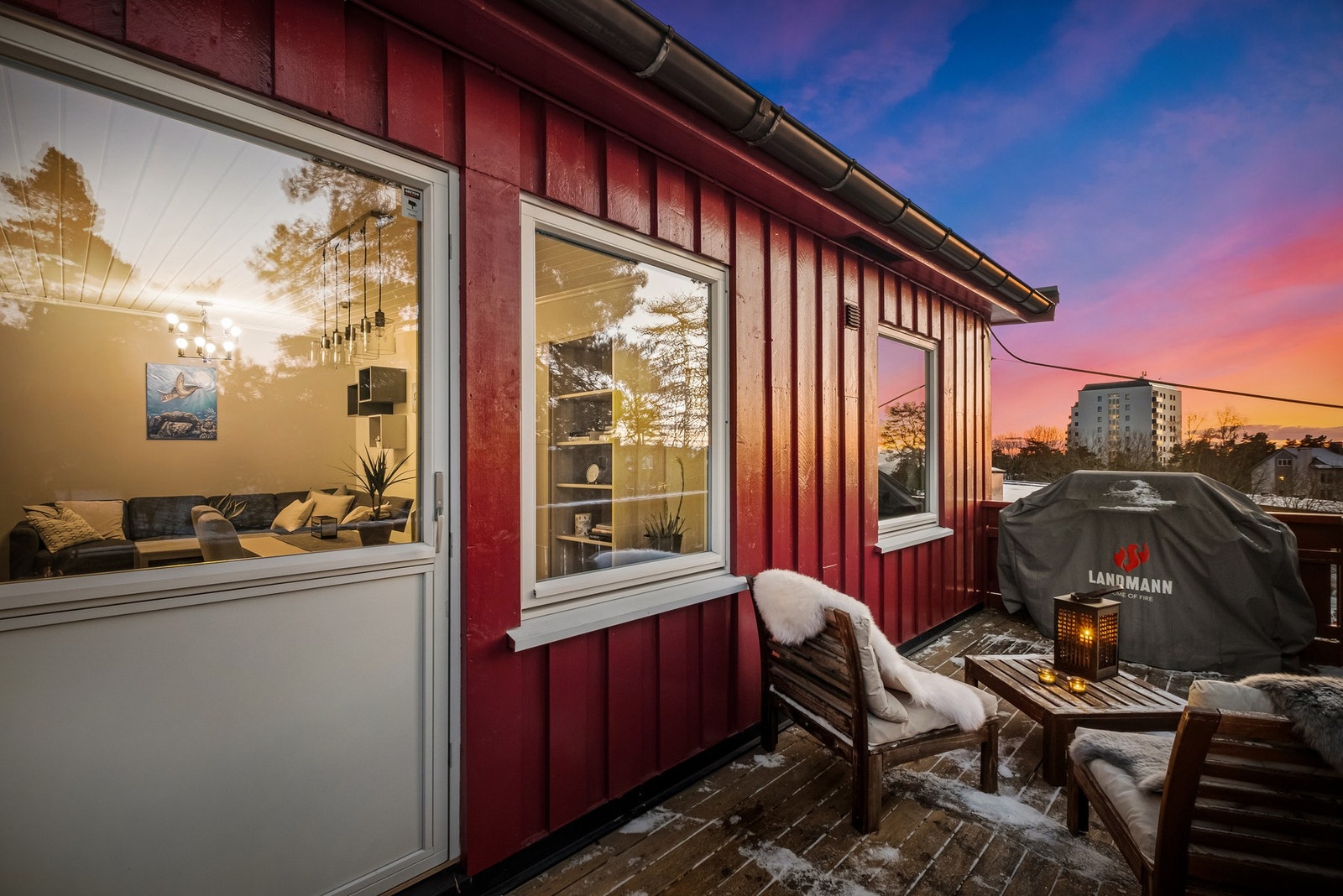 Kveldsstemning Galleribilde