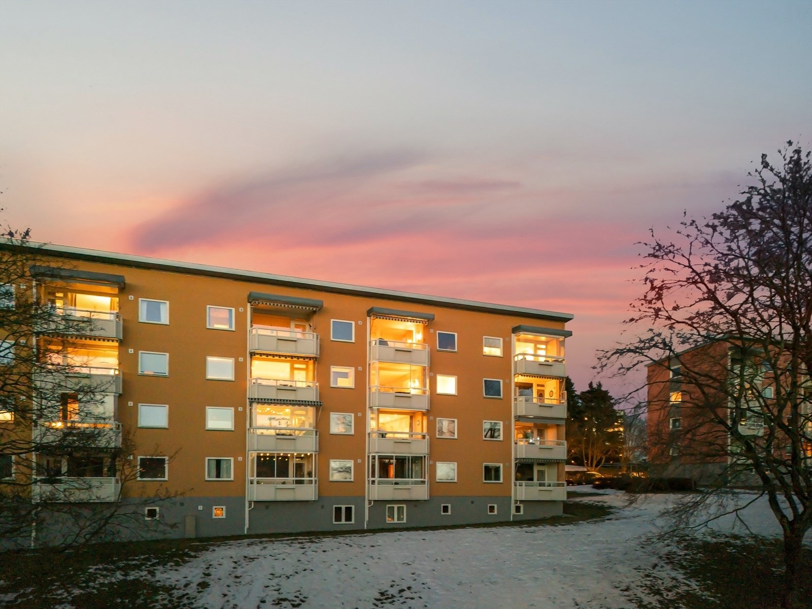 Kveldsstemning. Galleribilde