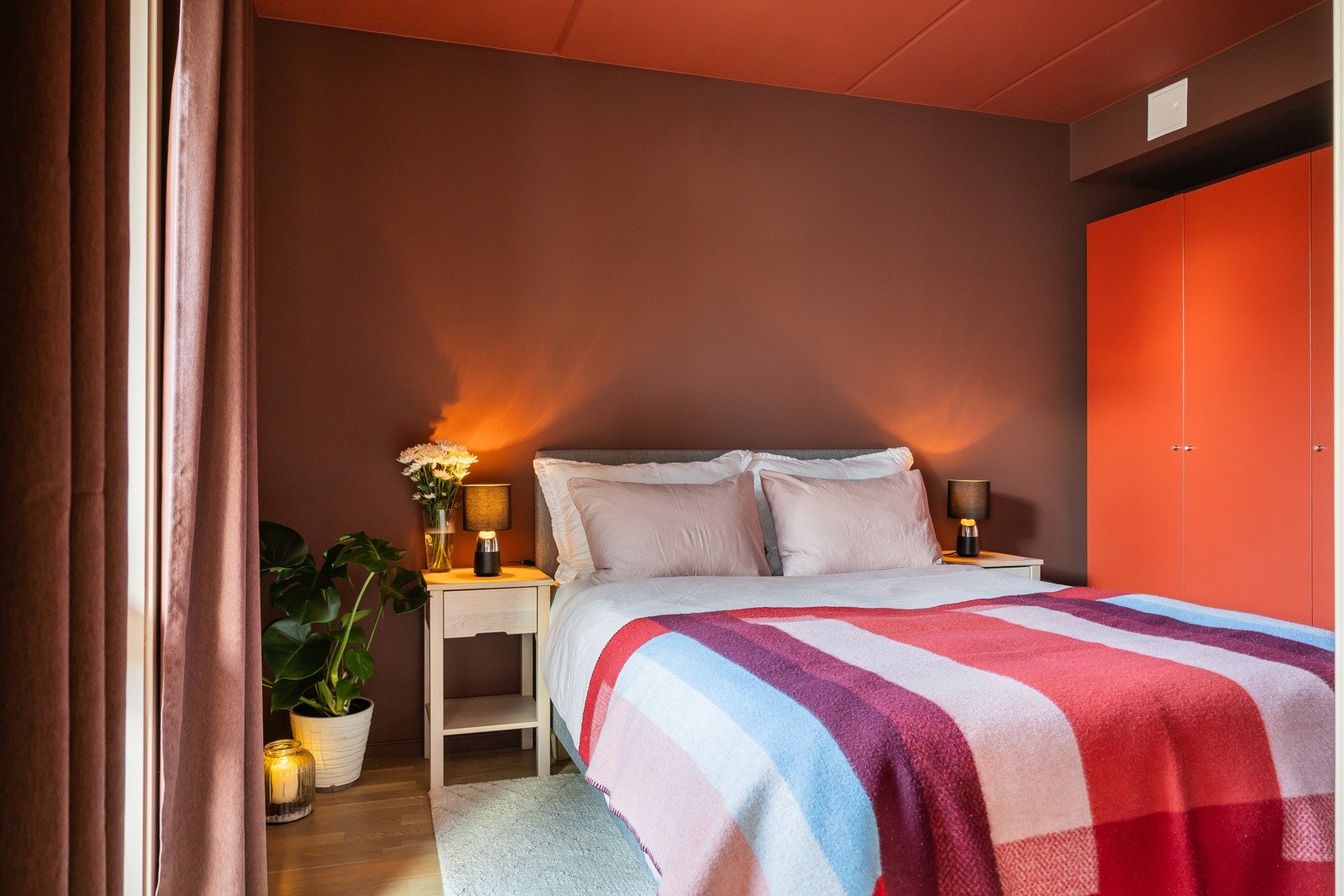 Soverommet lar seg innrede med stor dobbeltseng, kommode og garderobe, Galleribilde