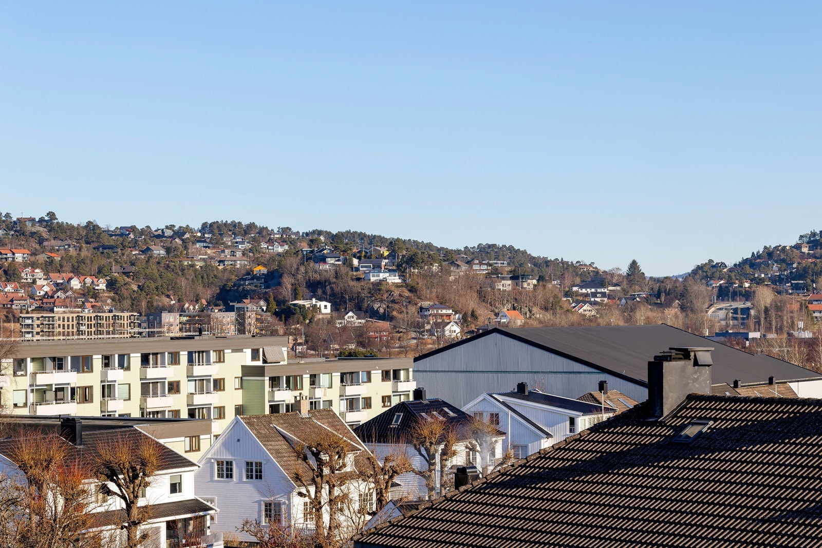 Utsikt balkong Galleribilde