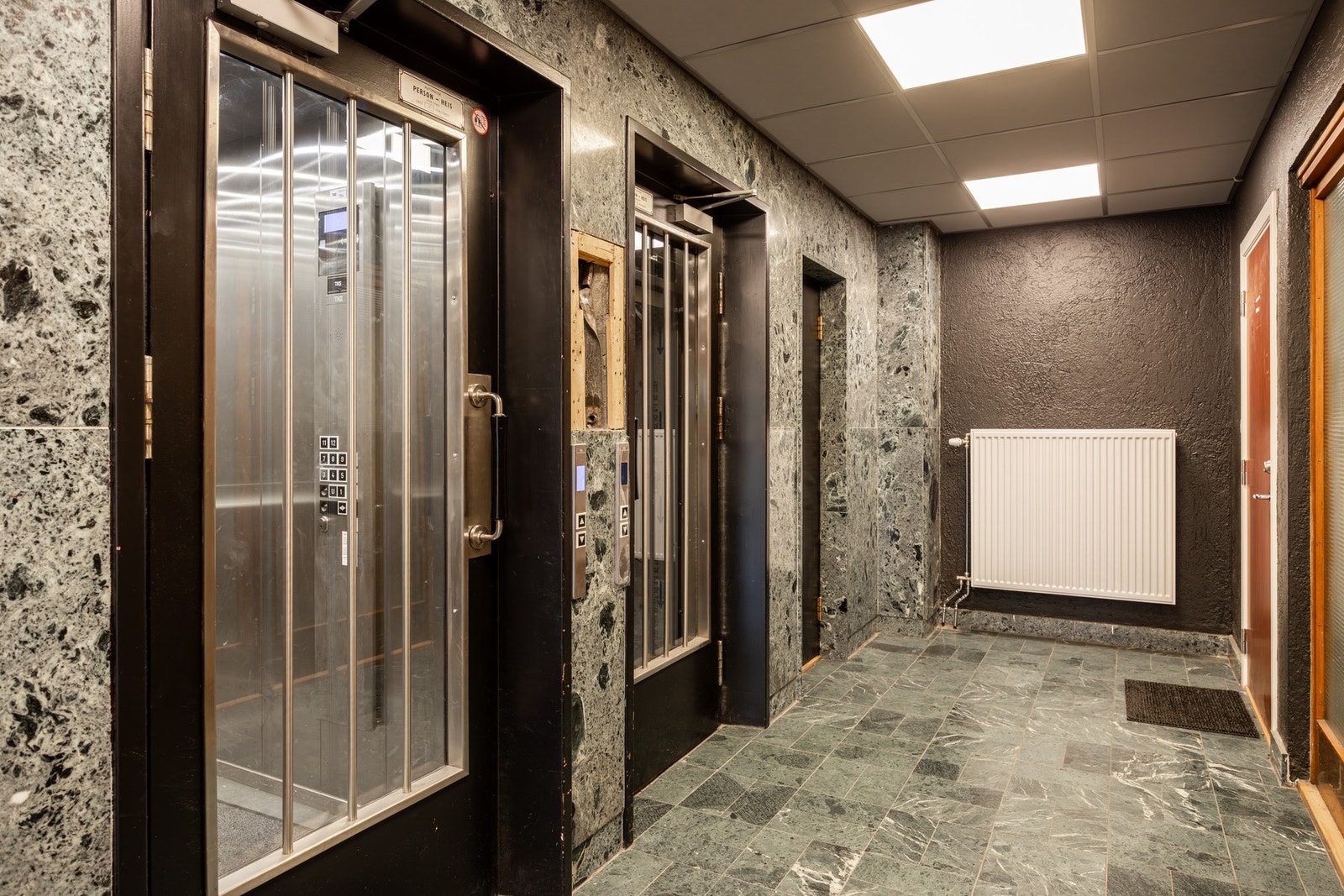 Leiligheten har heisadkomst. Galleribilde