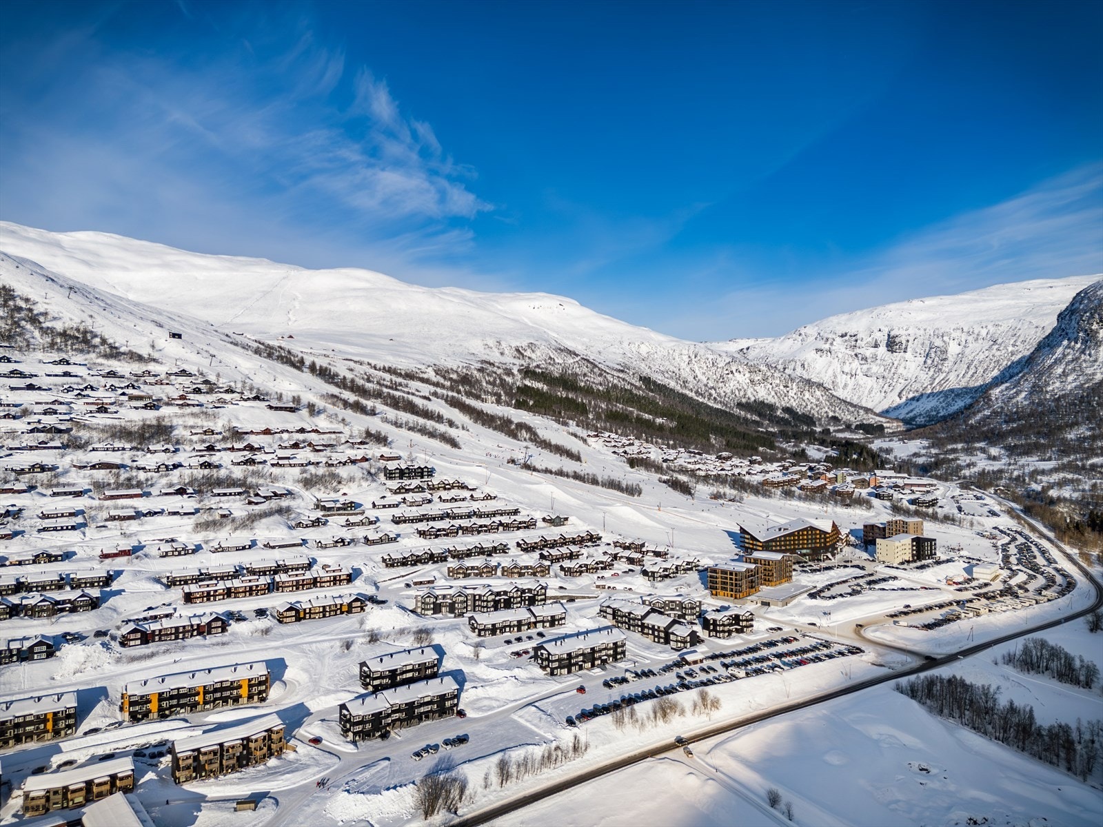 Fra leiligheten han man fantastiske ski in ski out muligheter til Myrkdalen skisenter!.jpg Galleribilde