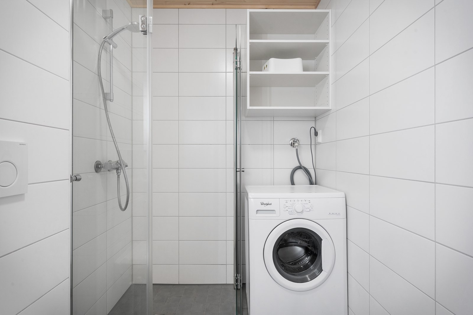 Her er det også opplegg for vaskemaskin Galleribilde