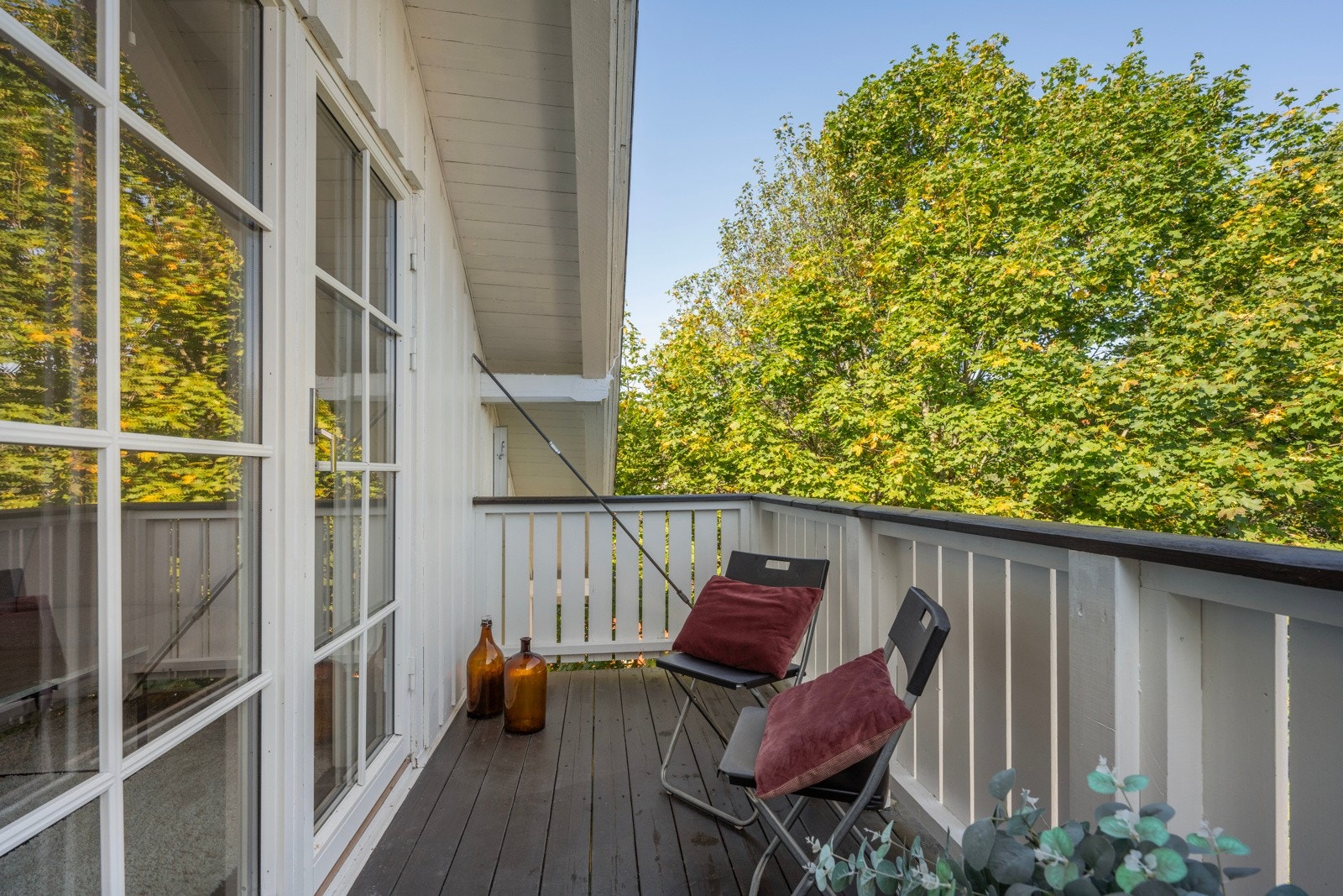 Dette blir en flott utvidelse av stuen i sommerhalvåret! Galleribilde