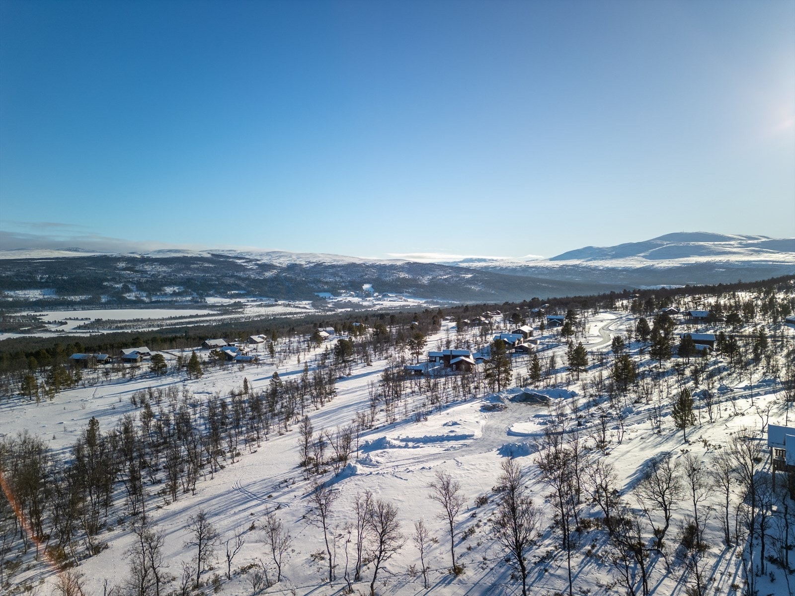 Utsikt mot Kvernskardet, Ormgrashøgda , Håmmålsfjellet (Hummelfjell) og Havsjøen Galleribilde