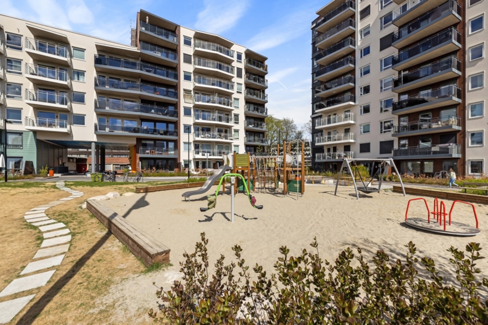 Fellesområdet er et eldorado for både små og store Galleribilde