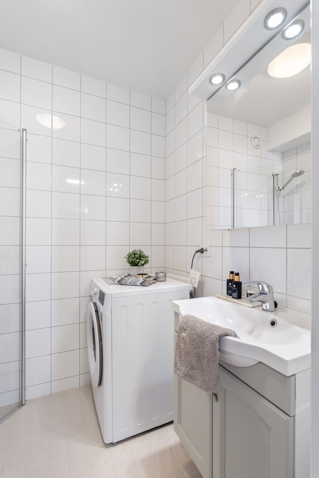 Badet har gulvvarme. Galleribilde