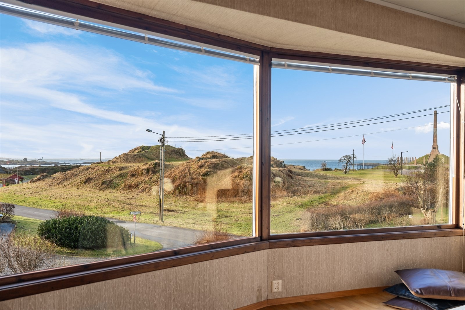 Her kan en nyte en vidstrakt utsikt. Galleribilde