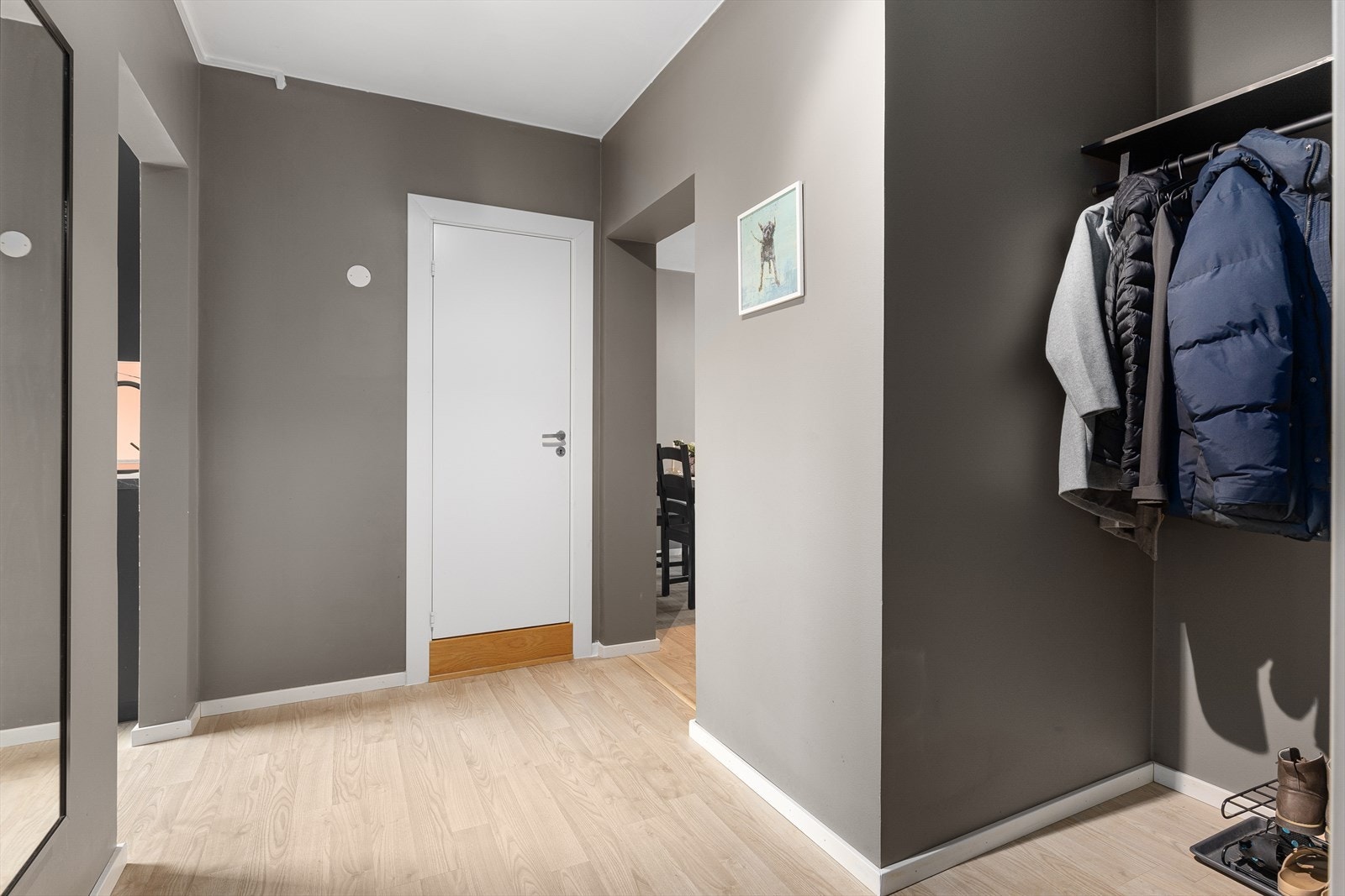 Entré/hall med garderobe Galleribilde