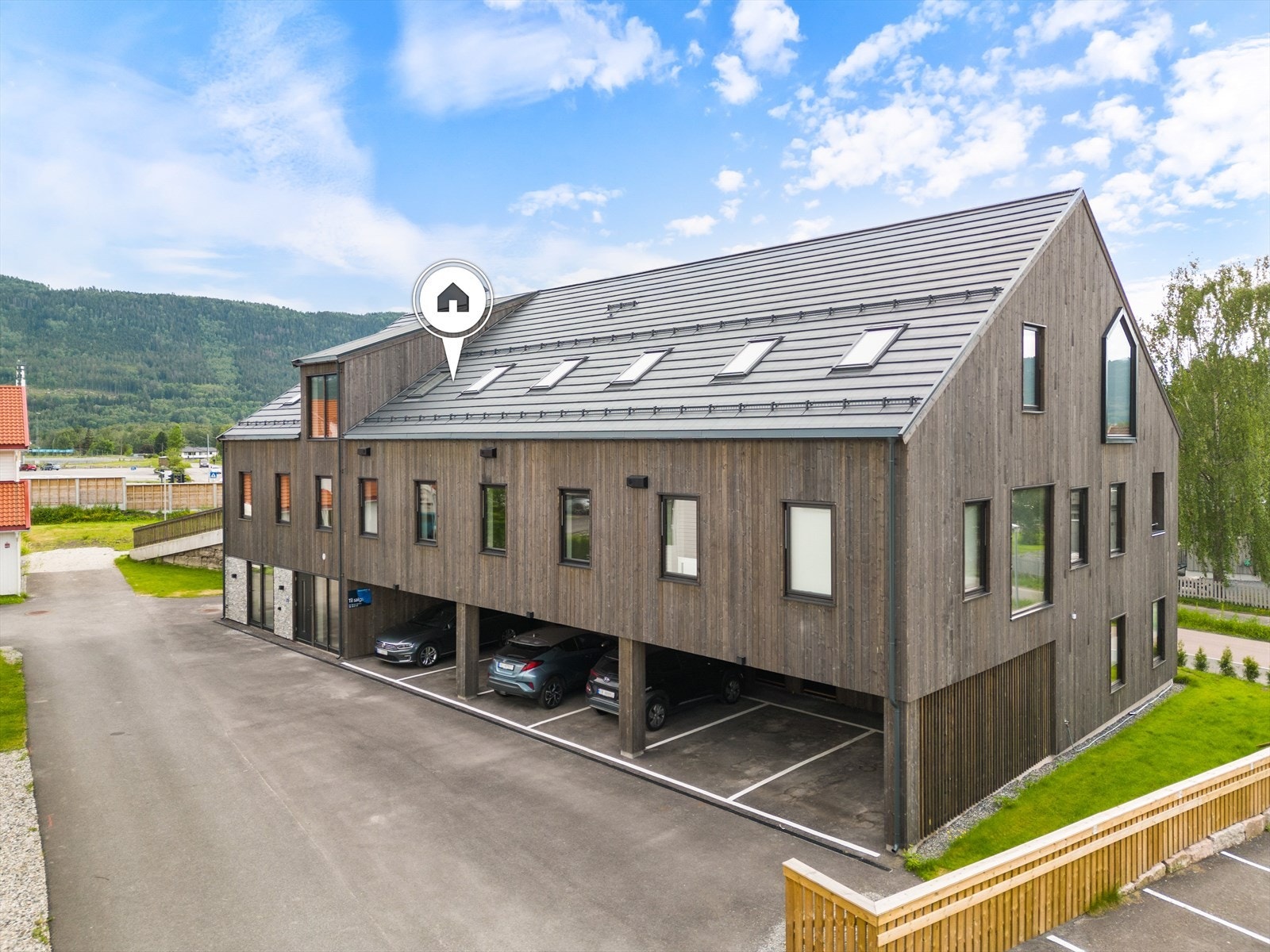 Leiligheten er helt nyoppført og ligger i 2. og 3. etg. Galleribilde