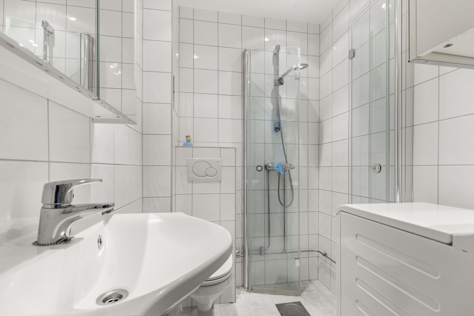 Pent bad oppusset i regi av borettslaget i 2007. Galleribilde