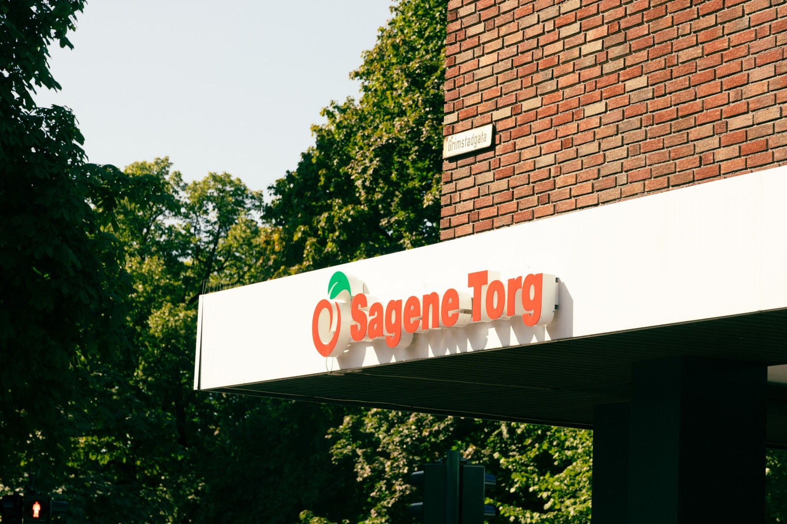 Nærområde - Sagene torg. Galleribilde