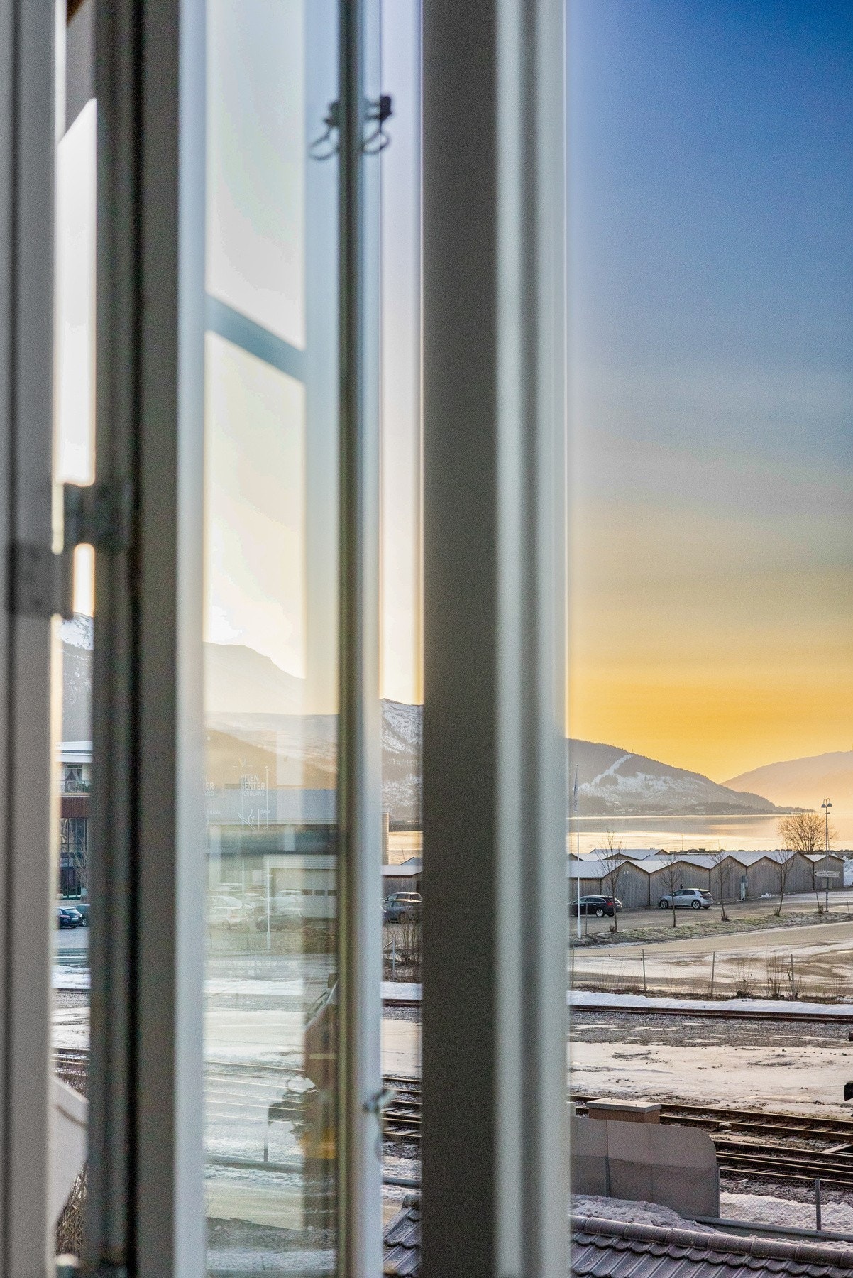 Havutsikt fra spisestue Galleribilde