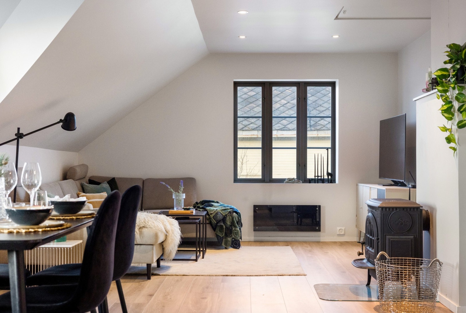 Unik loftsleilighet Galleribilde