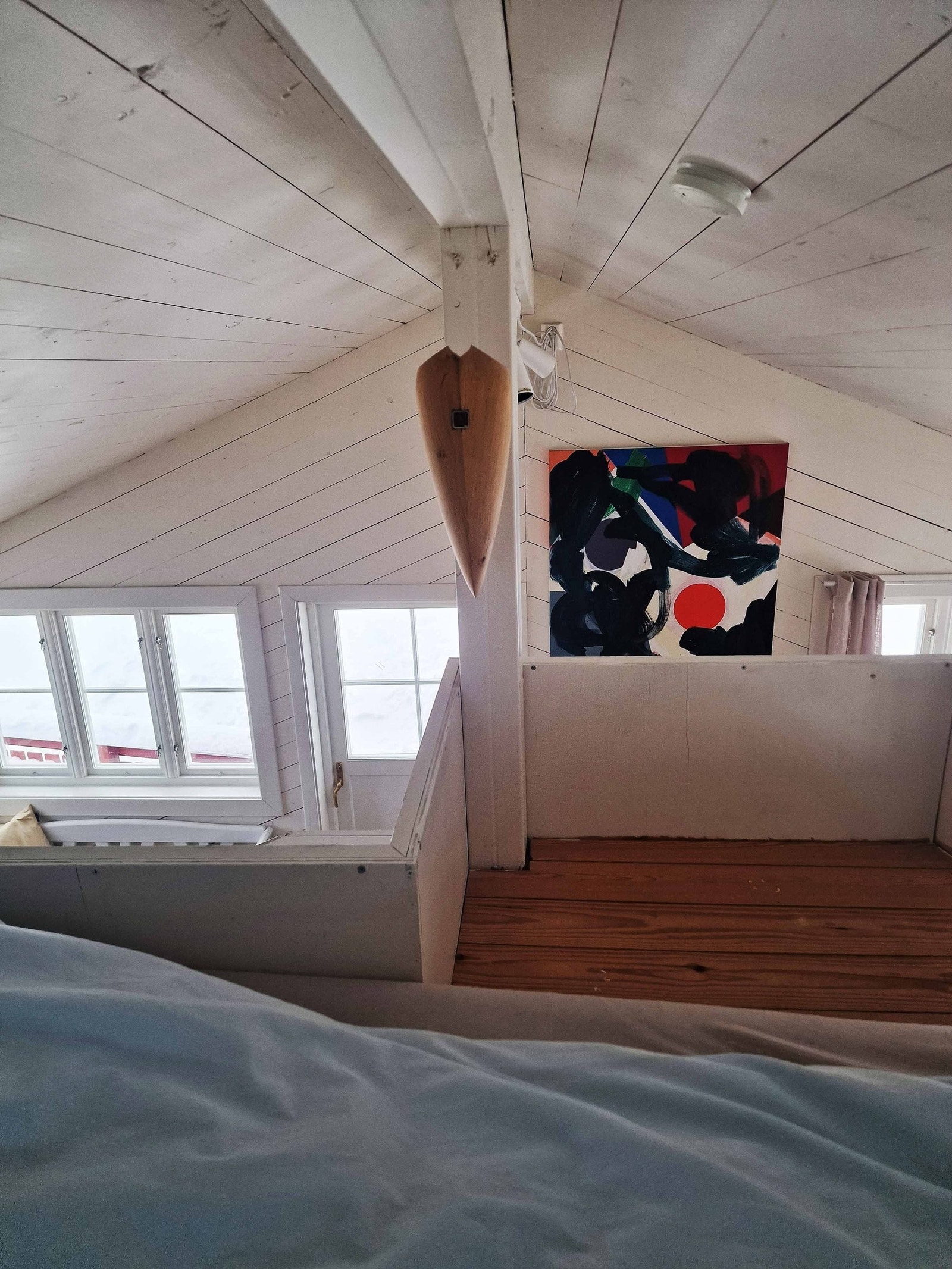 Hems i øvre del av hytta. Galleribilde