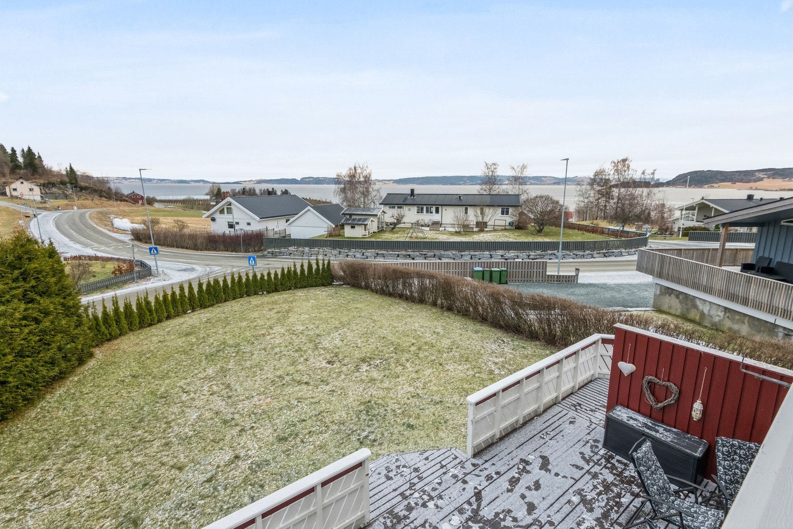 Utsikten fra boligen. Galleribilde