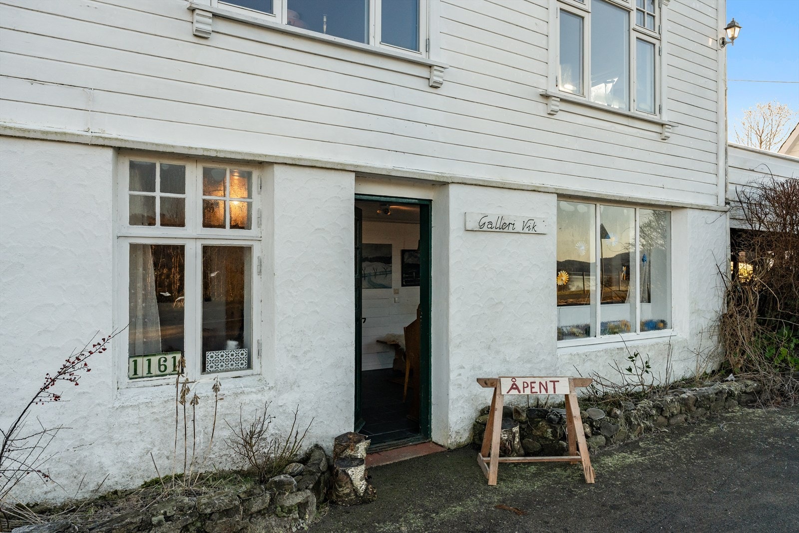 Inngang kjellerplan Galleribilde
