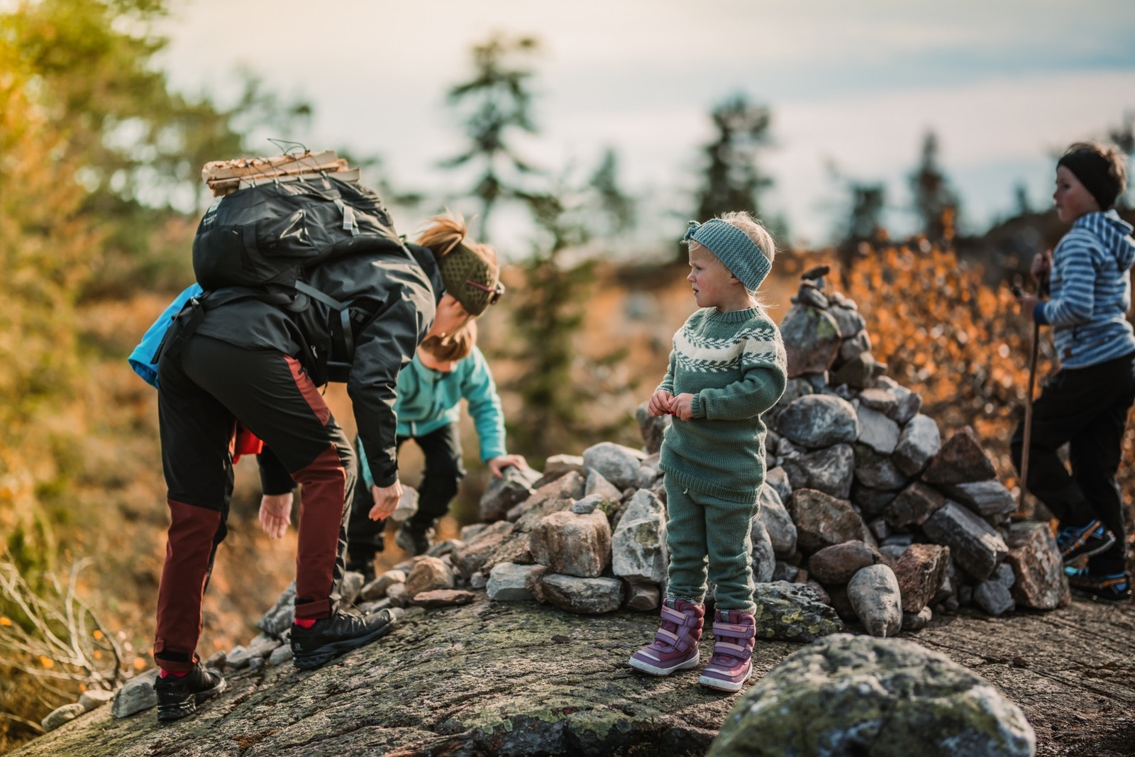 Familievennlig turterreng Galleribilde