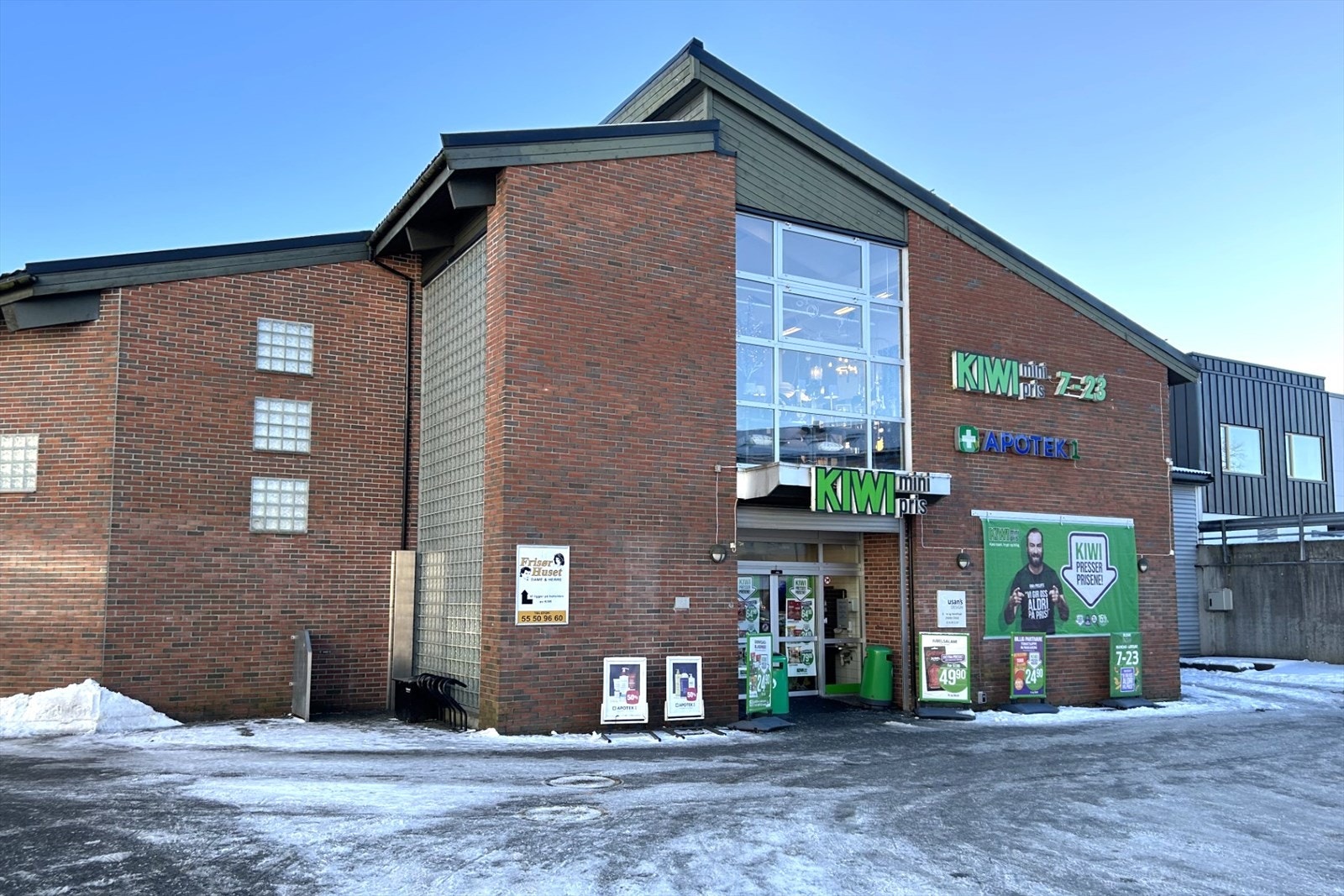 Nærområdet - Kiwi Olsvik ligger rett ved Galleribilde