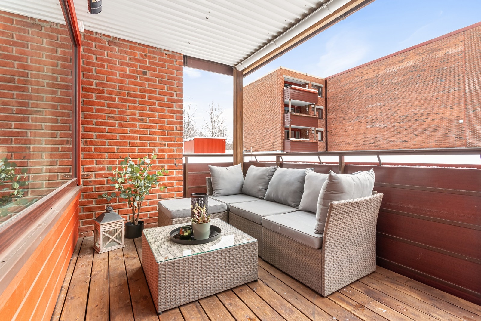 Balkongen er på 8,8m² Galleribilde