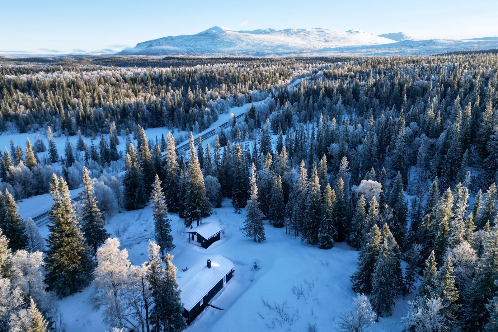 Vy bild ovanifrån. Galleribilde