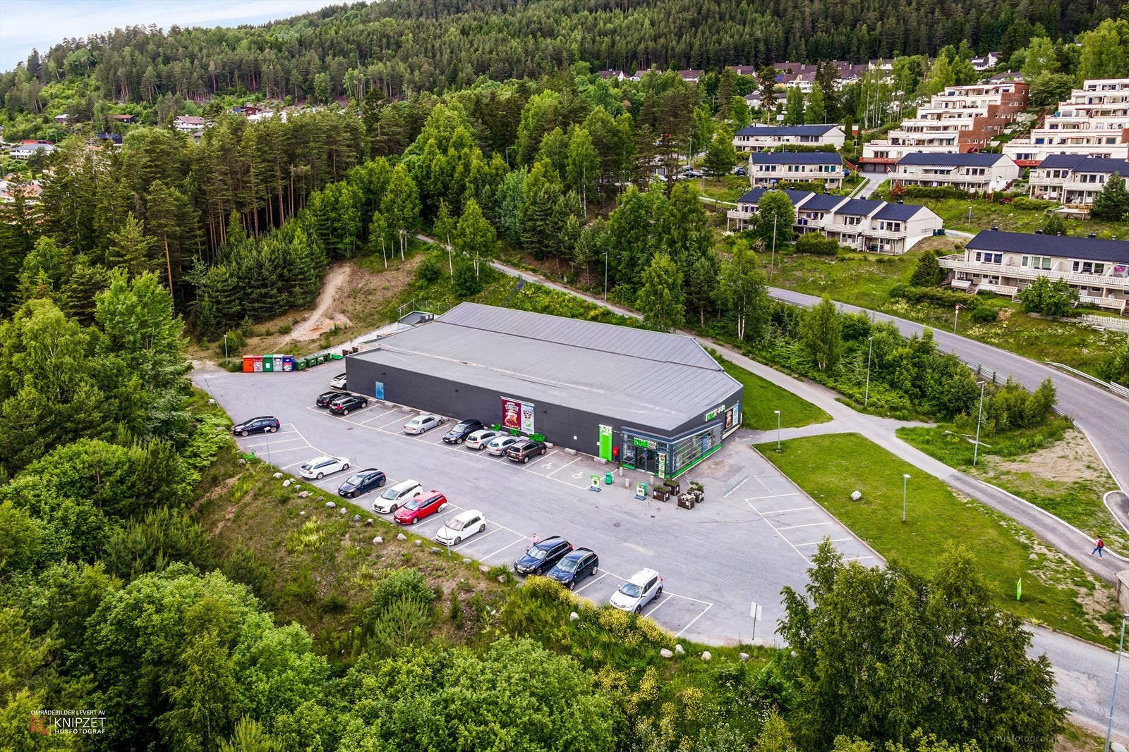 Kun ca. 5 min gange til dagligvarebutikk Galleribilde