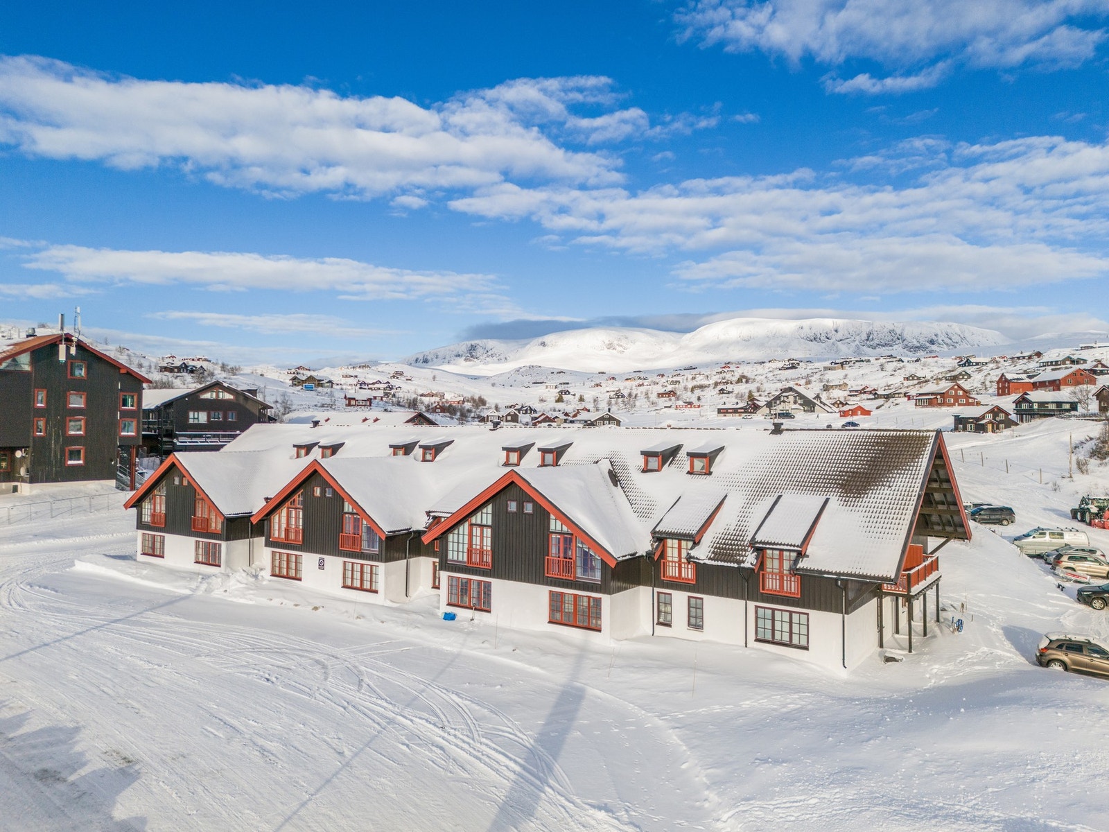 Ustaoset Apartment ligger sentralt på Ustaoset 1001 moh ved inngangen til Hardangervidda. Galleribilde
