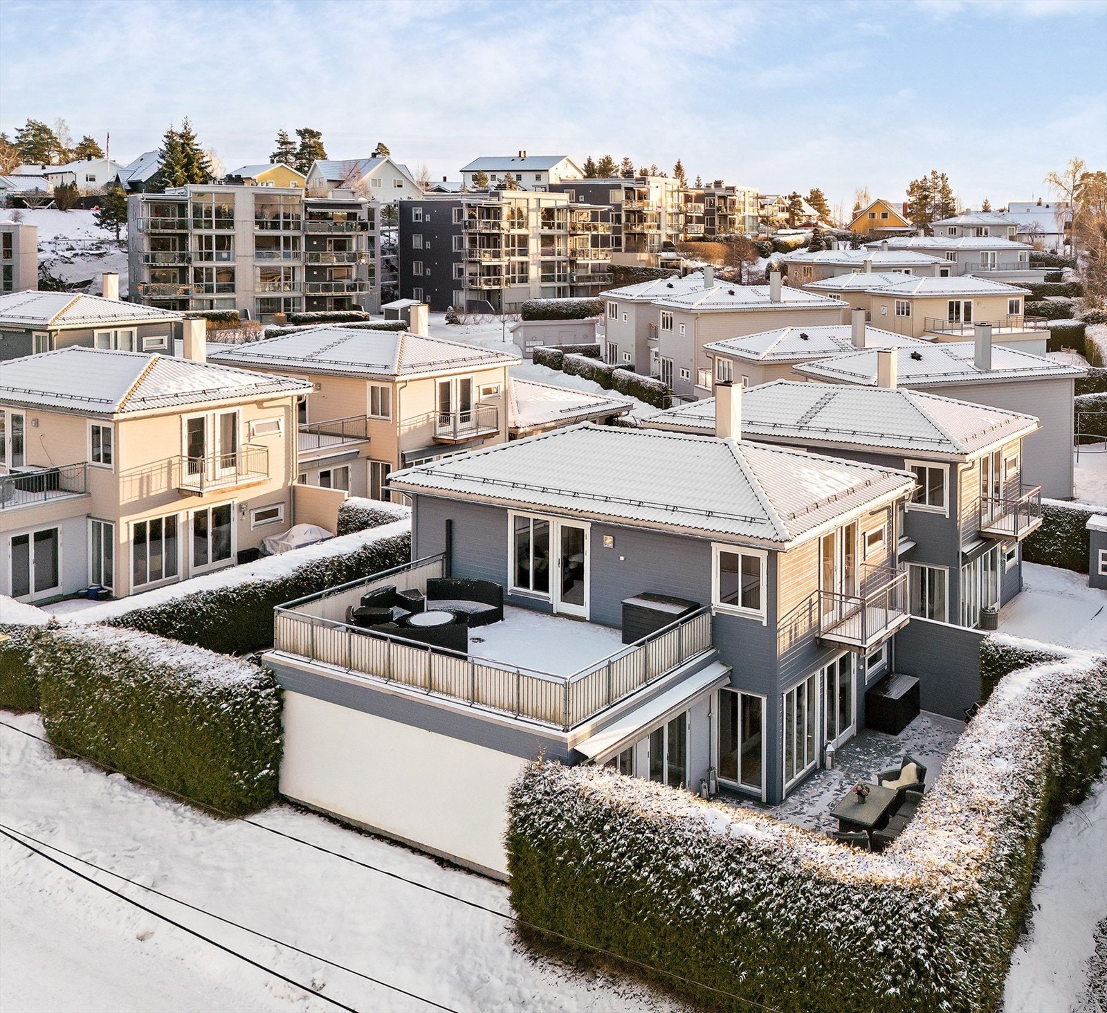 God beliggenhet på feltet Galleribilde