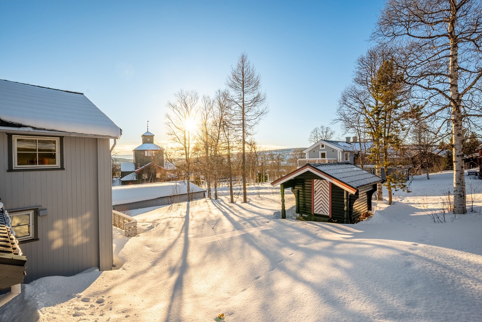 Stabburet er 7 kvm. Galleribilde