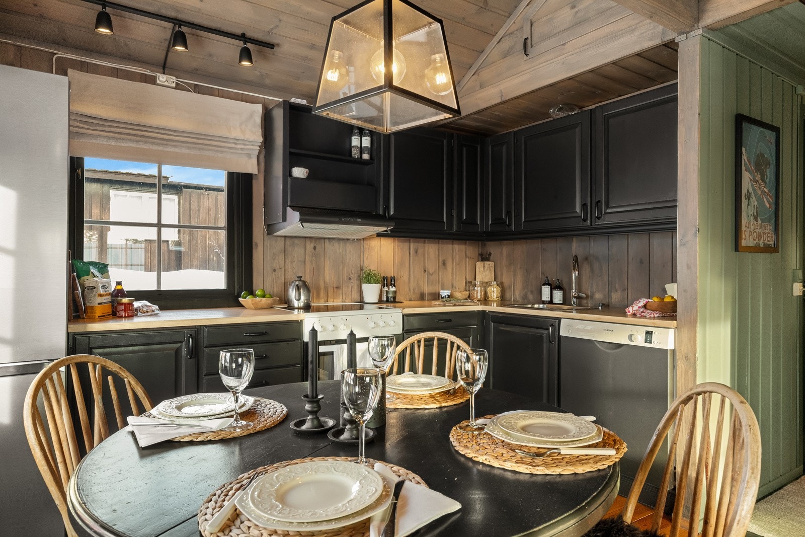 Her ligger alt til rette for å samle familien til hyggelige måltider. Galleribilde