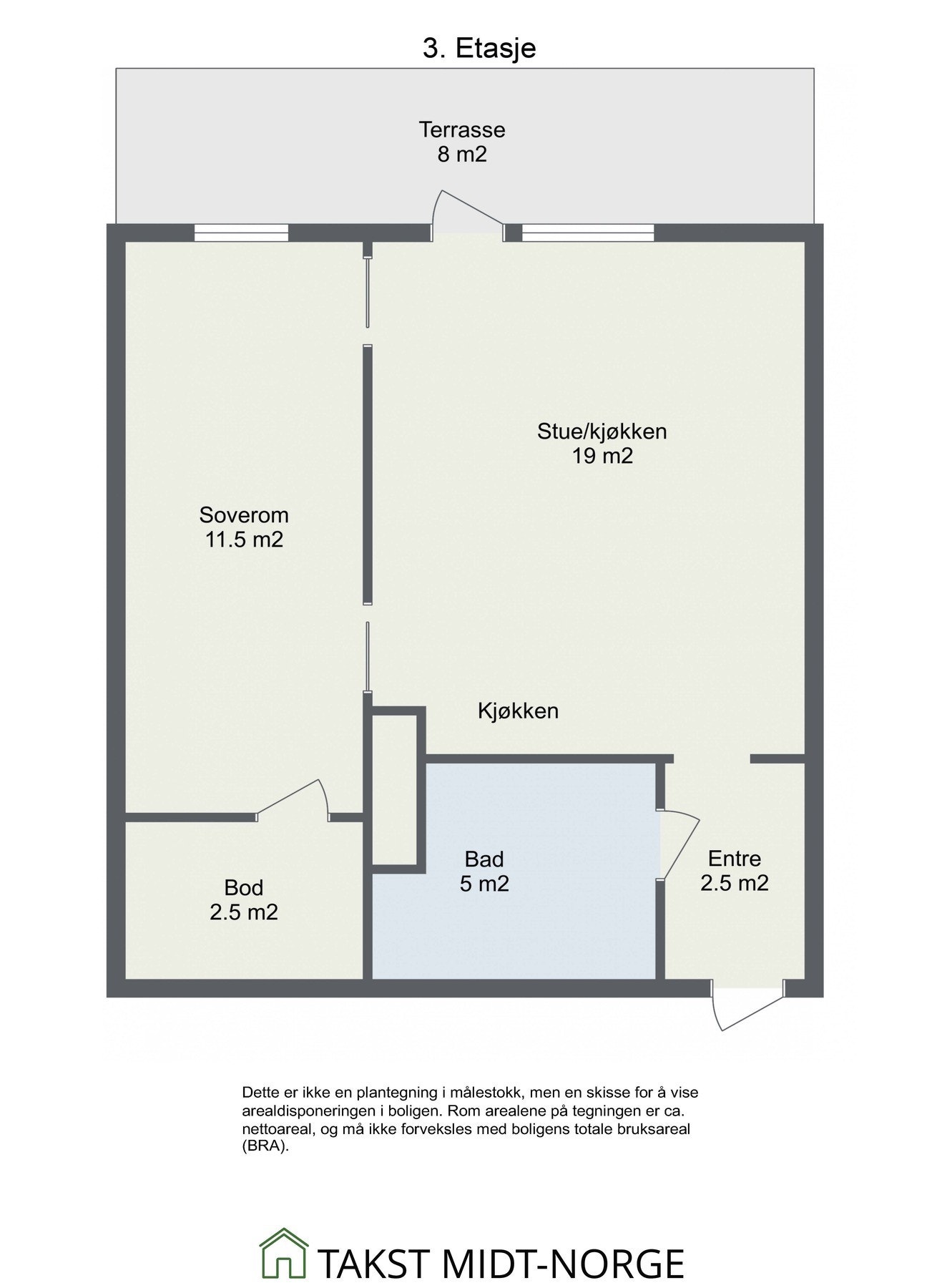 Planskisse. Galleribilde