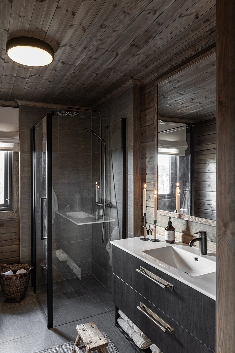 Bad i lune farger er koselig på fjellet
Avvik vil forekomme Galleribilde