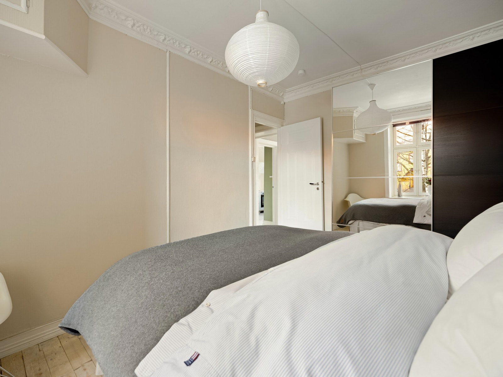 Vegger ble malt i en tidløs og fin fargetone i 2025. Galleribilde