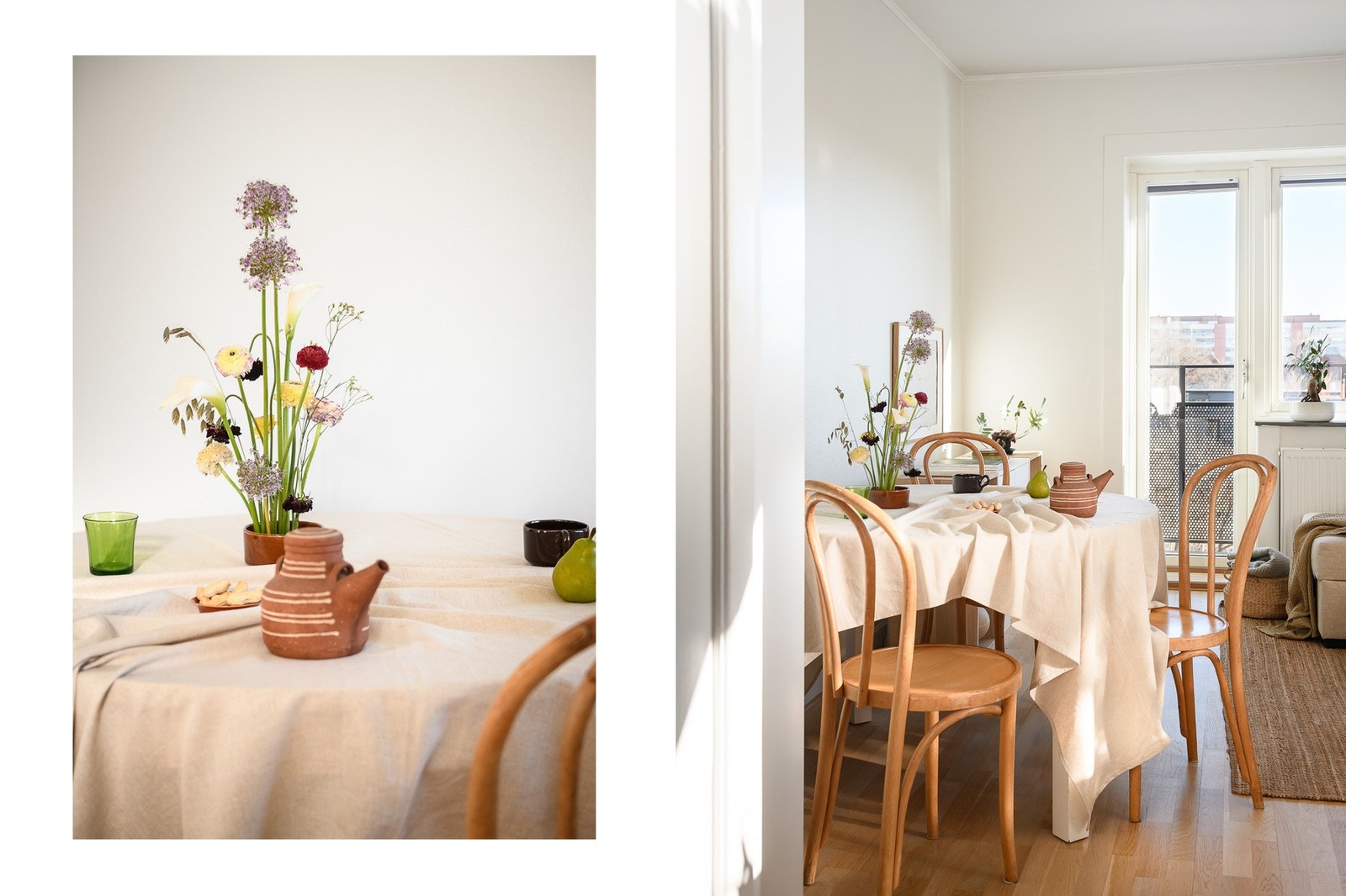 Stuen er lys og luftig med god møbelplass og dagslys fra to sider. Galleribilde