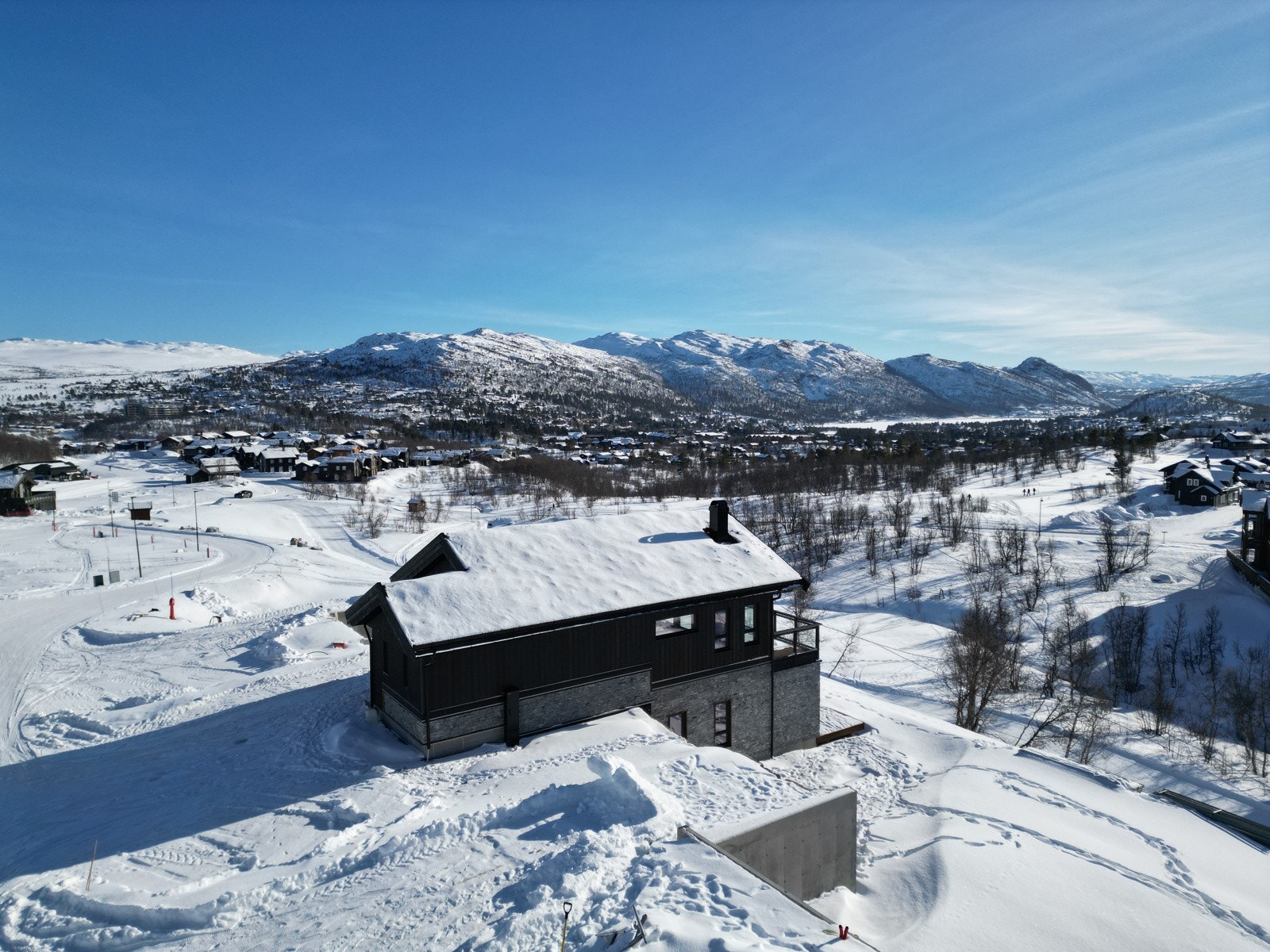 Fjellglimt høyre bak Galleribilde