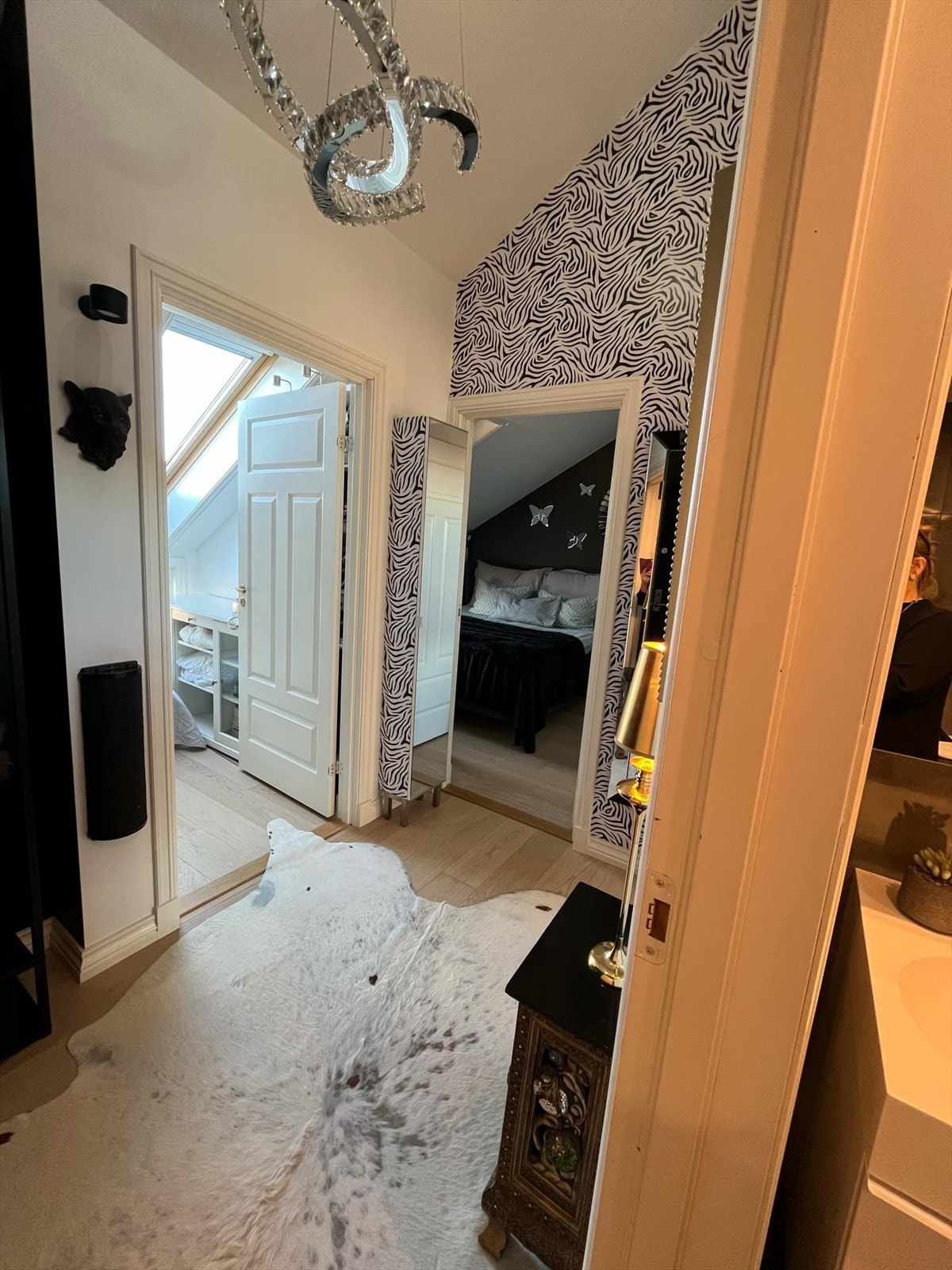 Oversikt over gangen Galleribilde