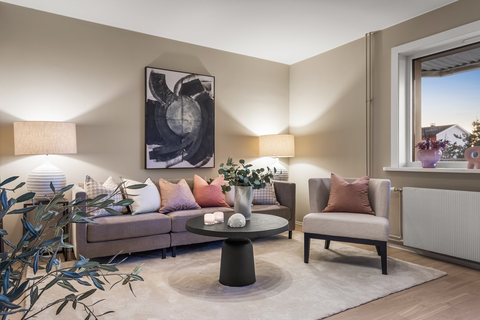 Her kan man nyte fritiden i sofakroken. Galleribilde