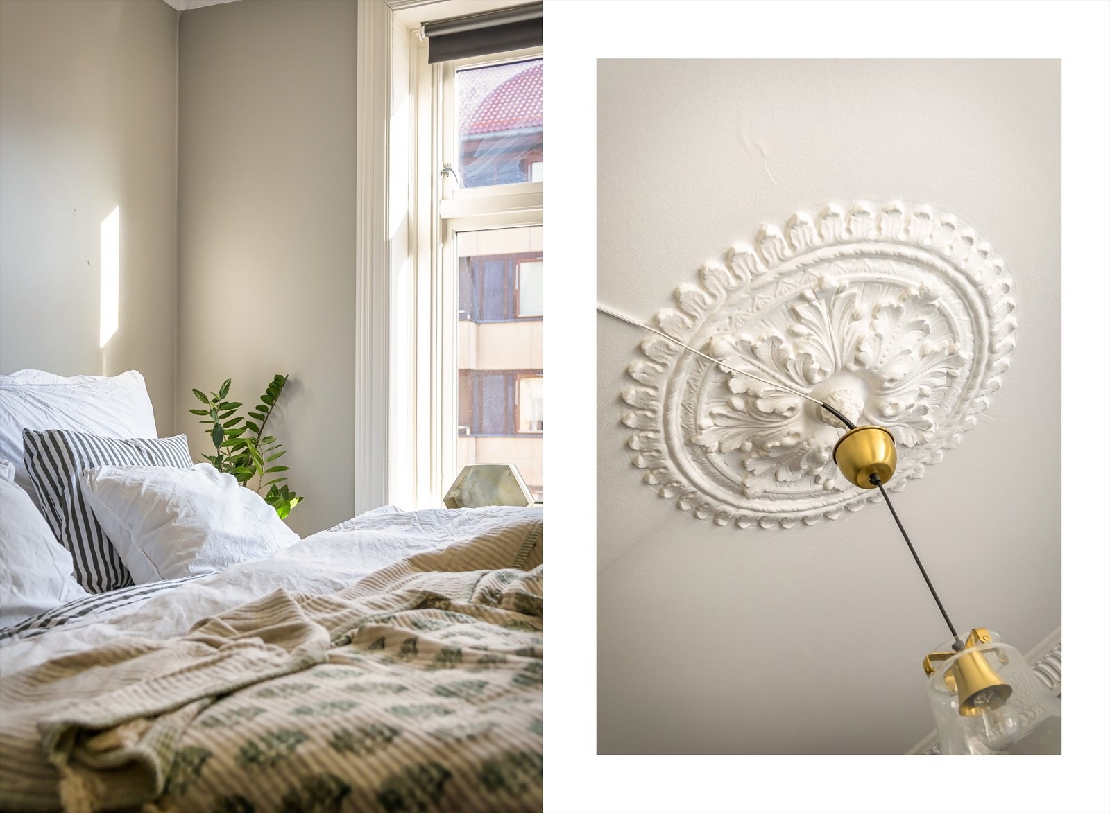 Flotte detaljer på soverom. Galleribilde