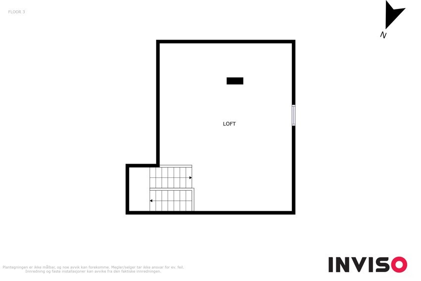 Planskisse loft Galleribilde