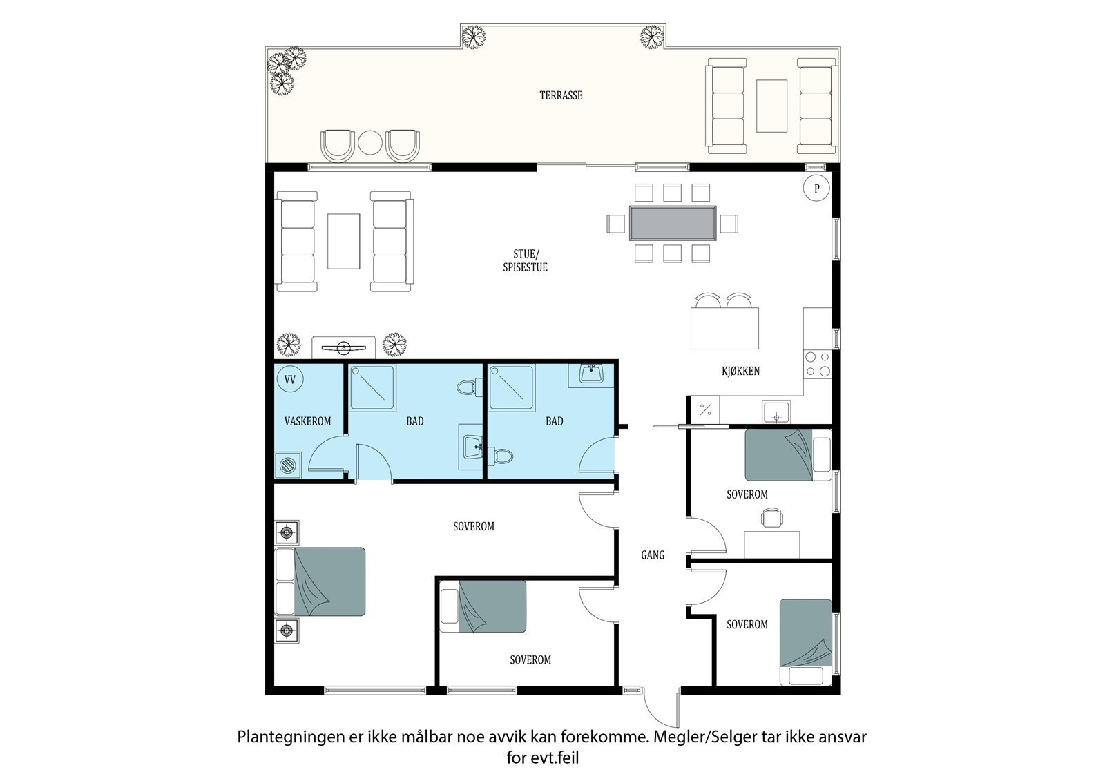 Plantegning Galleribilde