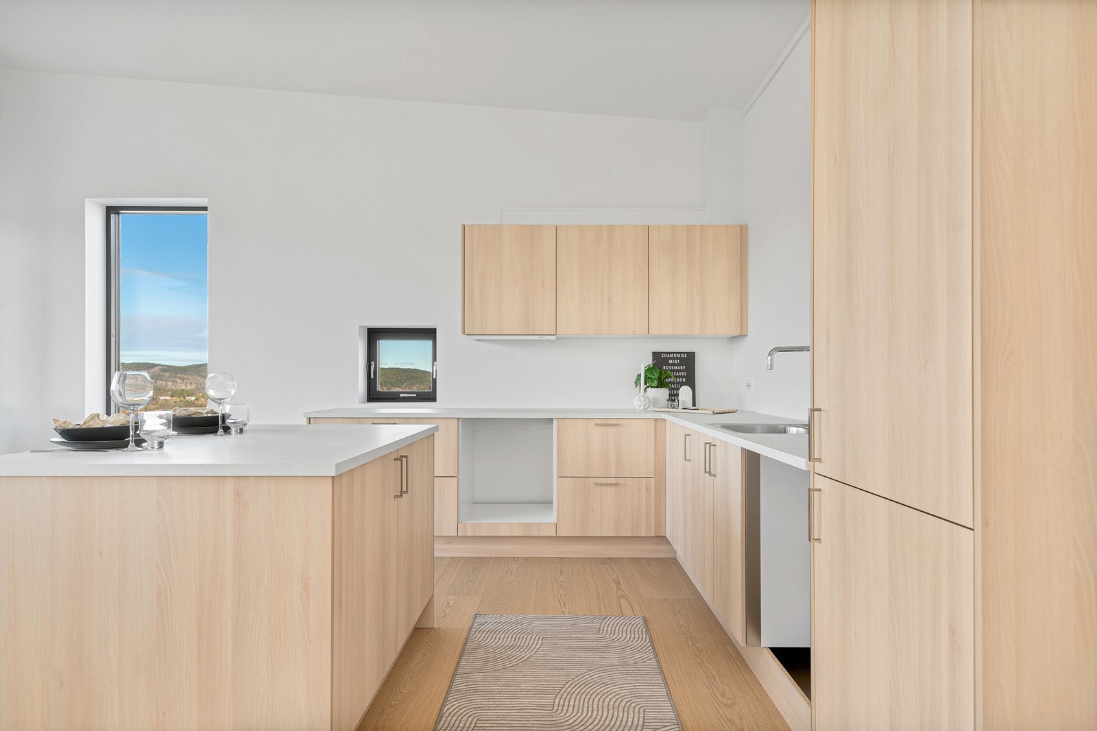 Opplegg for oppvaskmaskin og komfyr Galleribilde