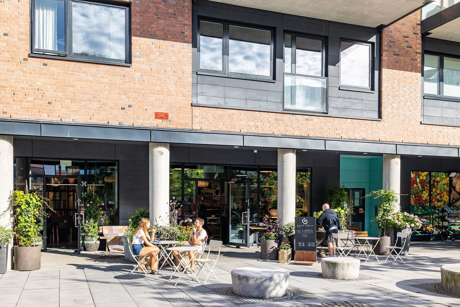 Åpent bakeri på Kværnerbyen. Galleribilde