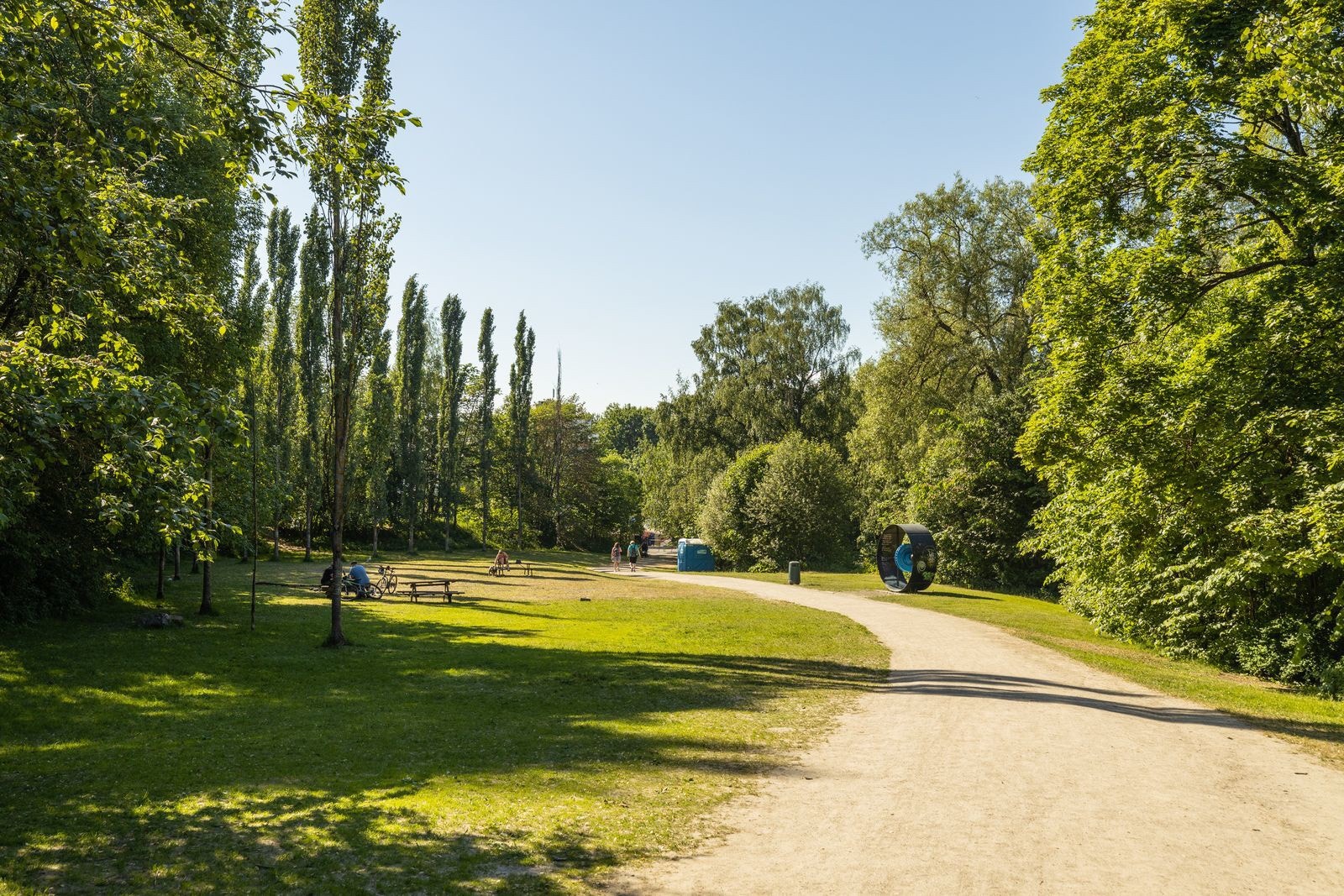 Fine tur- og grøntområder i umiddelbar nærhet til leiligheten. Galleribilde