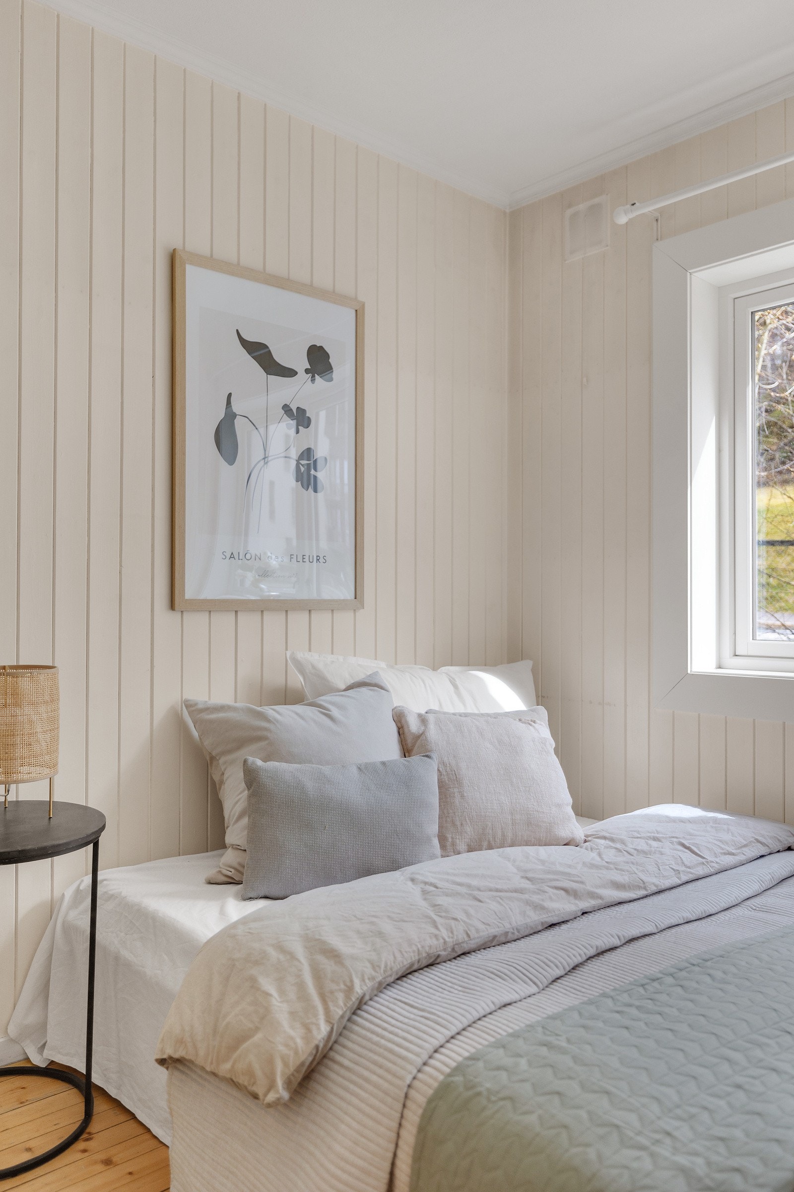 Lyse, delikate farger på rommet! Galleribilde